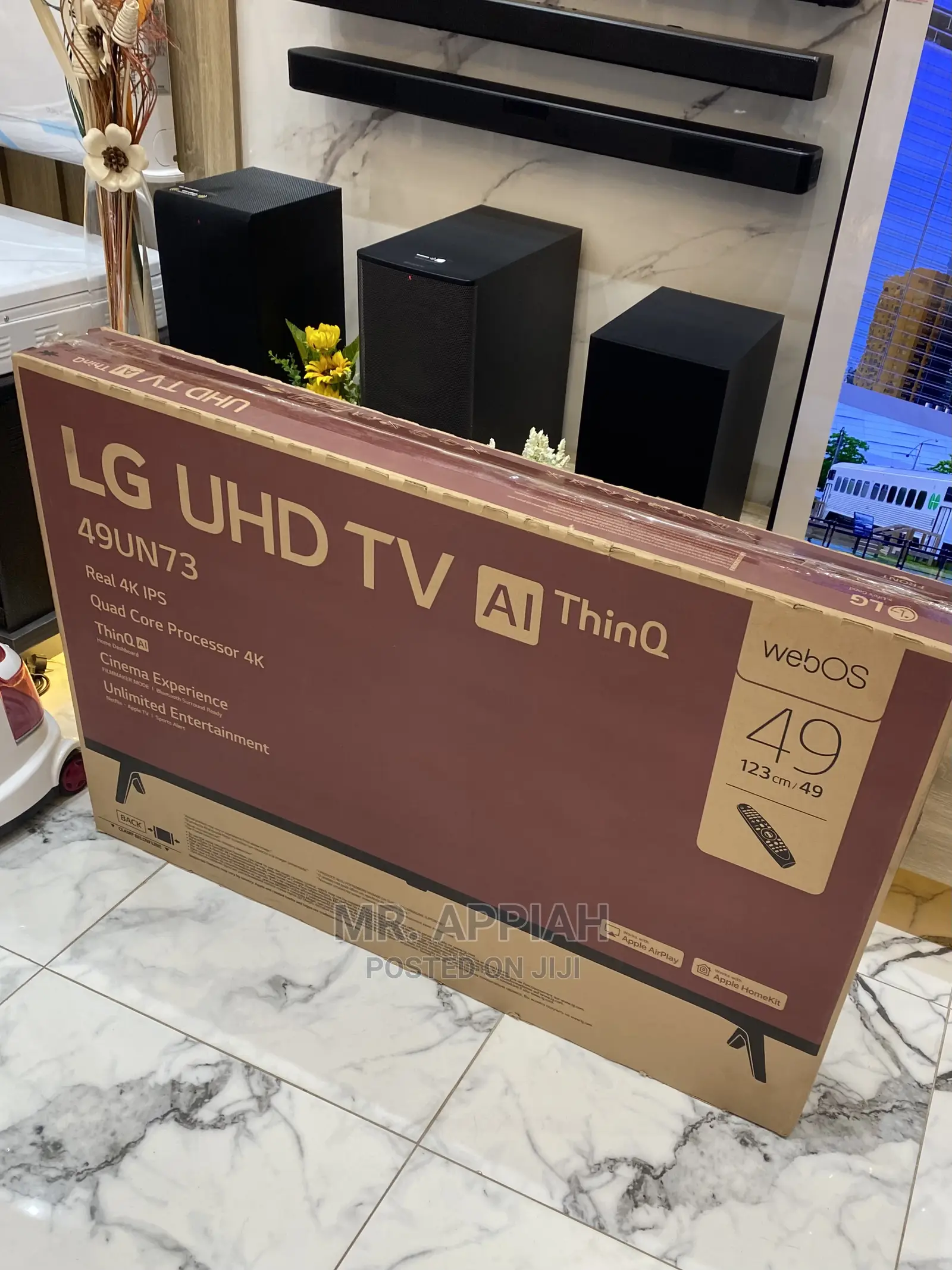 Original LG 49” UHD AI Thinq Smart Tv Available(49UN7340)