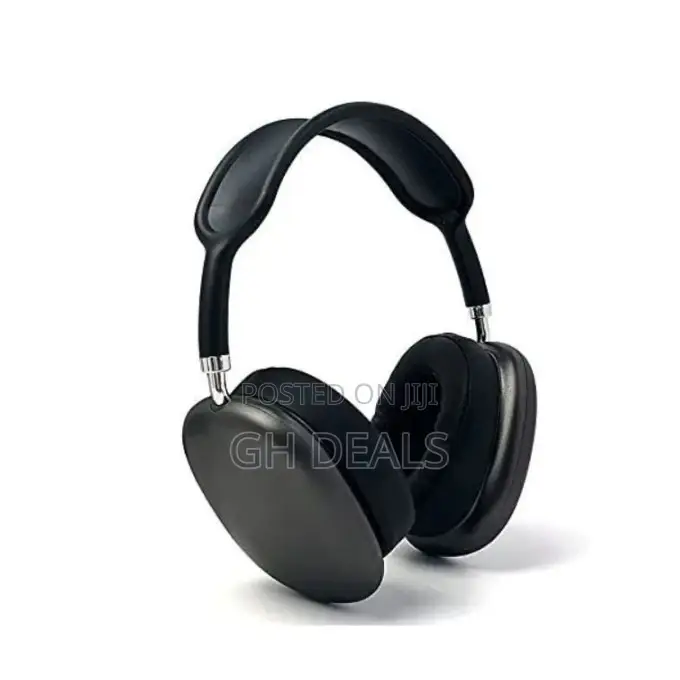 Noise Cancellation Wireless Headphones P9 - Black