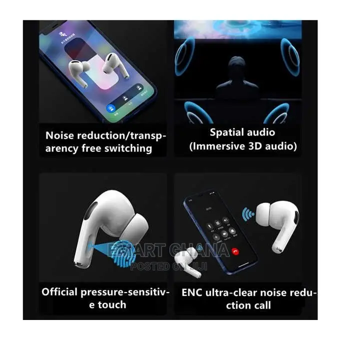 Bluetooth HIFI Wireless Earphone Touch