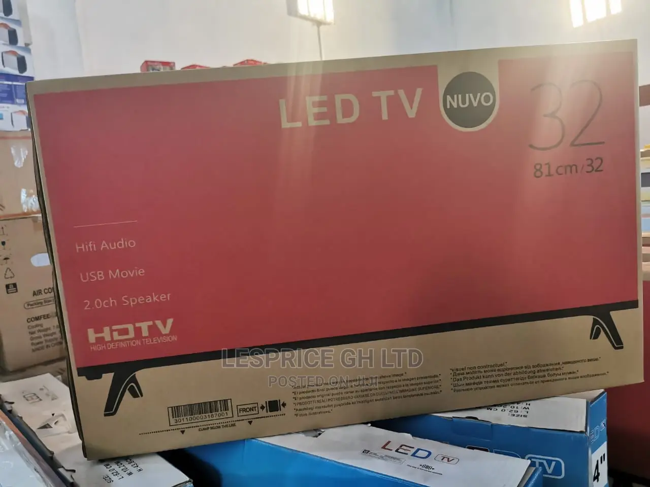 Perfect New LED TV Nuvo 32 "