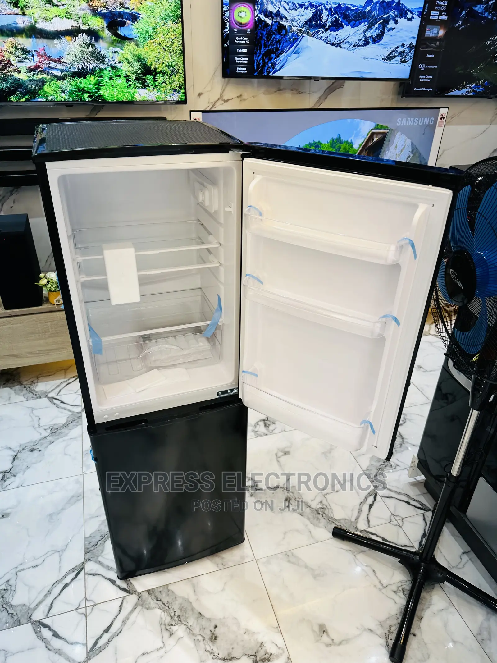 No.1 Choice to Buy RF-200B Bottom Freezer Fridge Black