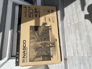 Quality Yet Affordable Nasco 50”UHD Digital Satelite Tv.