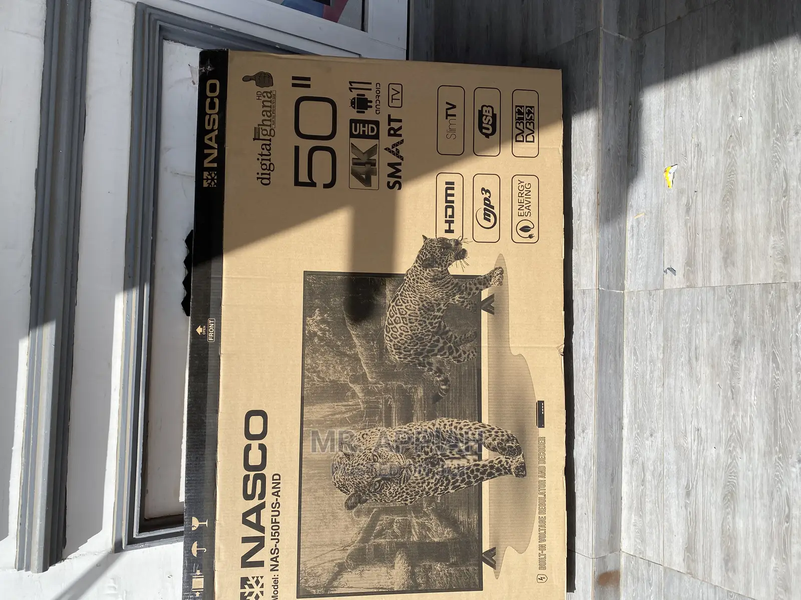 Quality Yet Affordable Nasco 50”UHD Digital Satelite Tv.