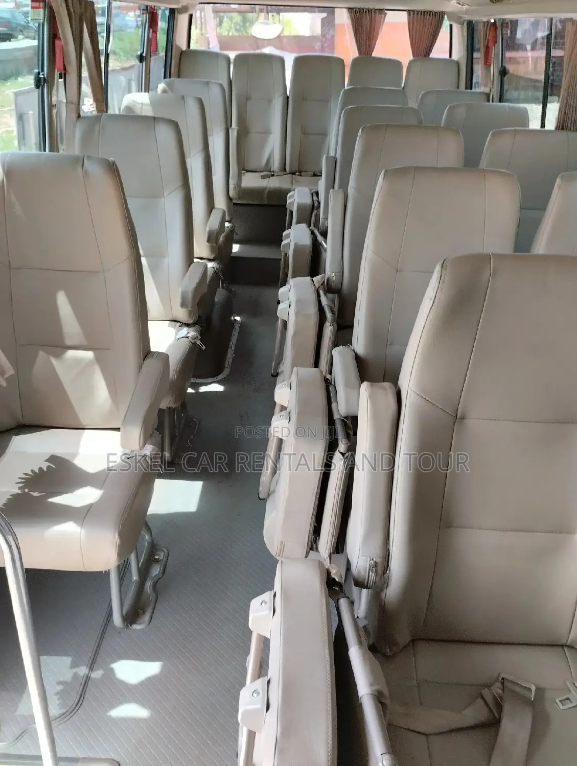 Toyota Coaster Bus 30 Seater for Rentals