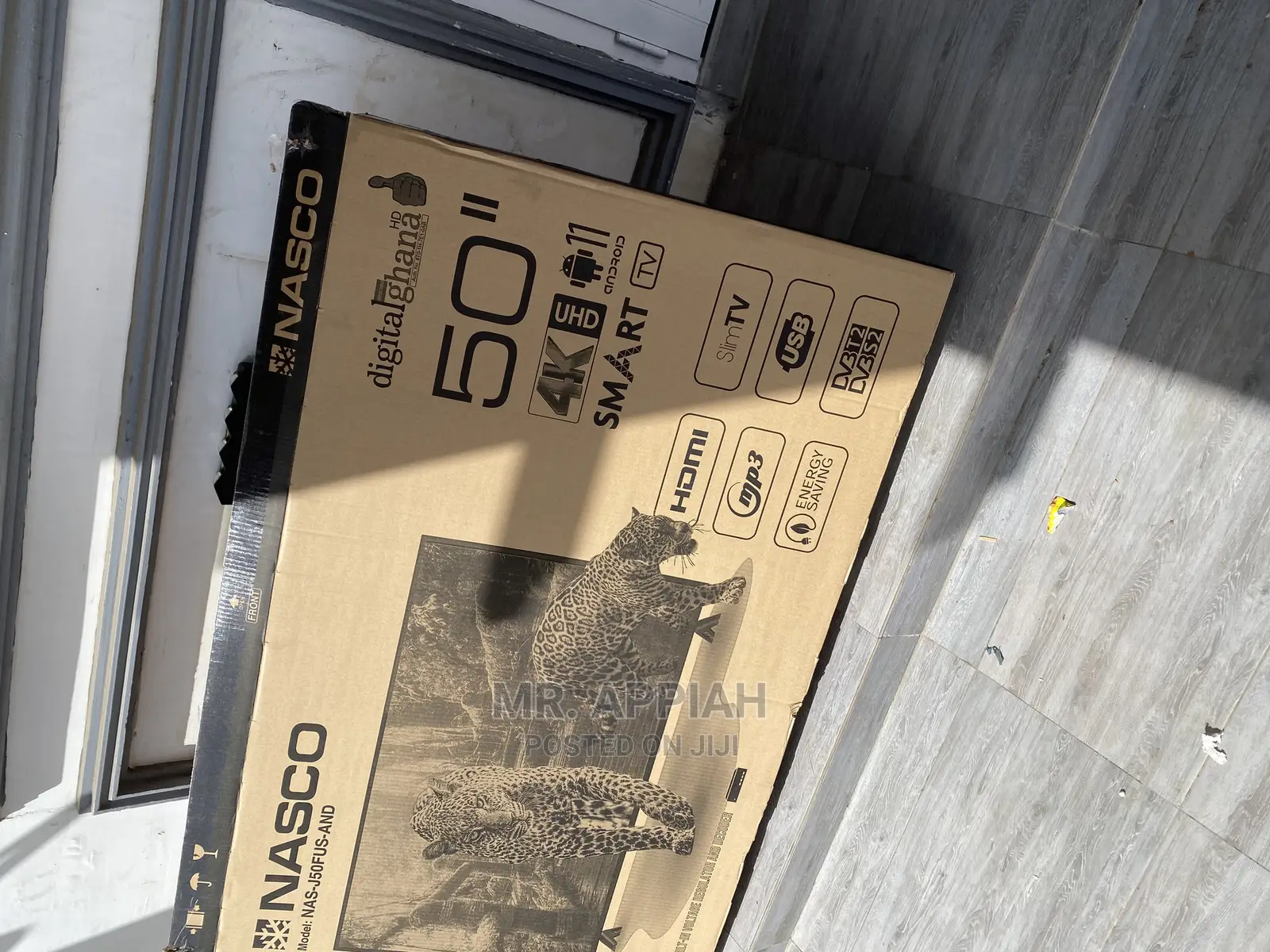 Quality Yet Affordable Nasco 50” Smart Tv in Stock(