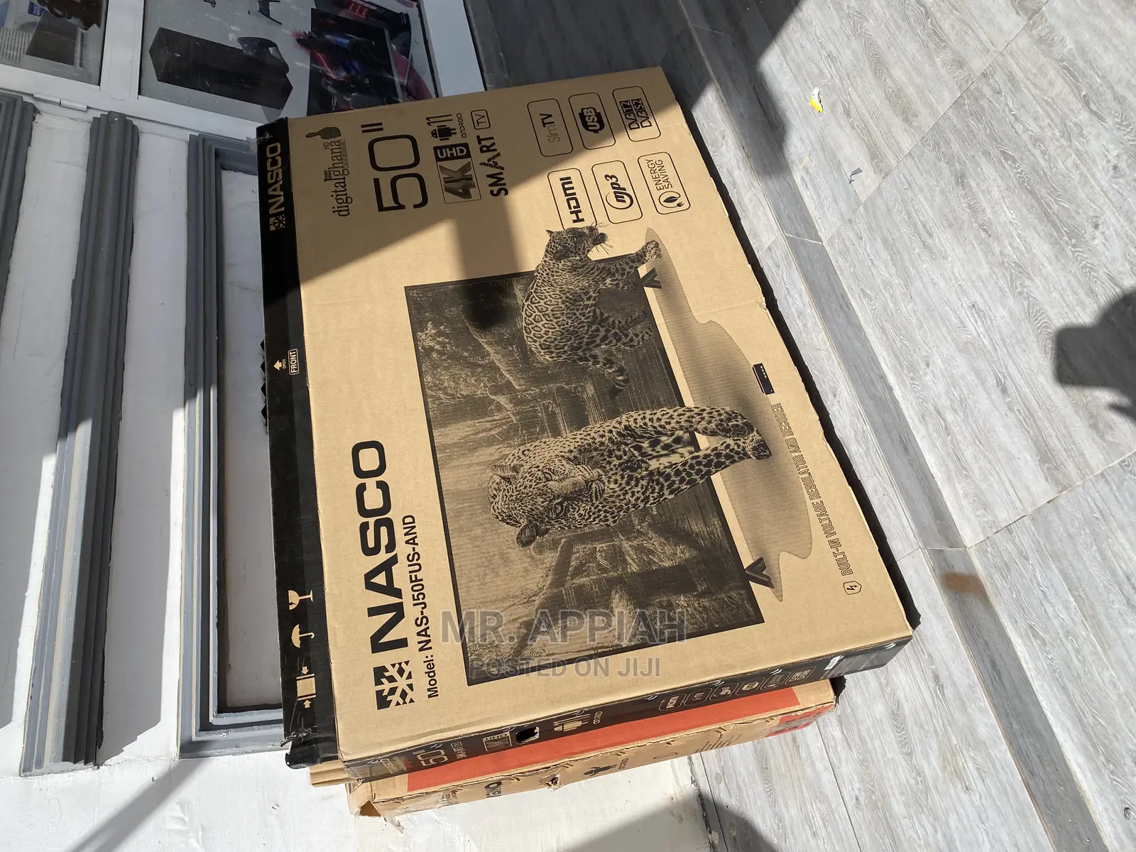 Original Nasco(Nas-J50fus-And)50” UHD Digital Tv.