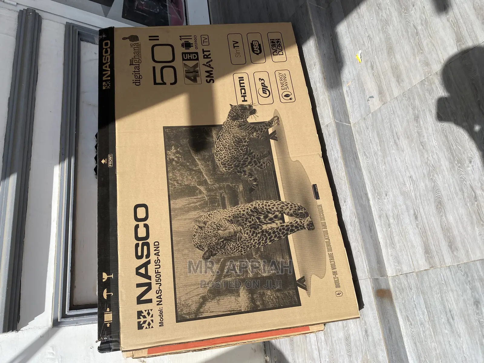 Original Nasco(Nas-J50fus-And)50” UHD Digital Tv.