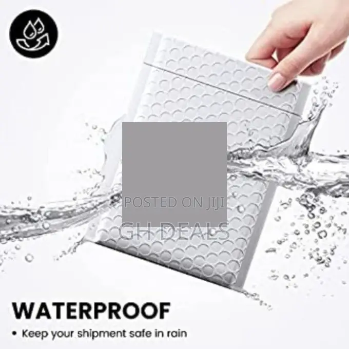 Bubble Mailer Packaging Polythene Bag 20pcs/Set - White - Me