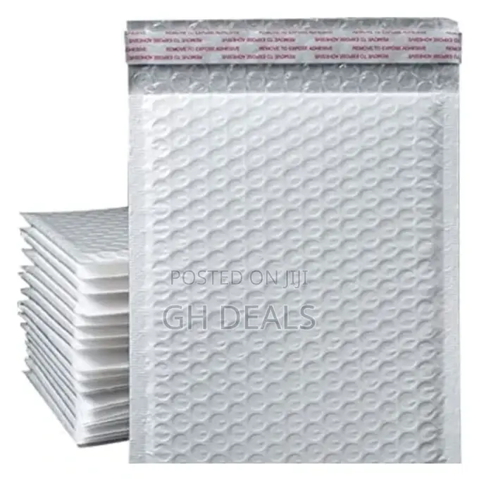 Bubble Mailer Packaging Polythene Bag 20pcs/Set - White - Me