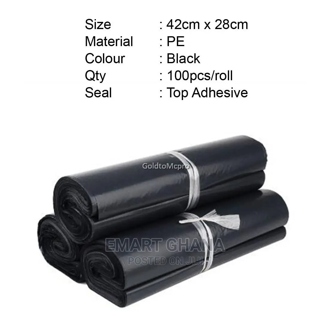 100pcs Packaging Courier / Parcel Plastic Bag