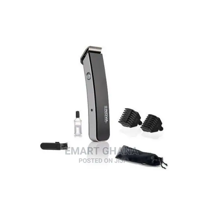 Nova Portable Hair Trimmer - 3 Watts - Black