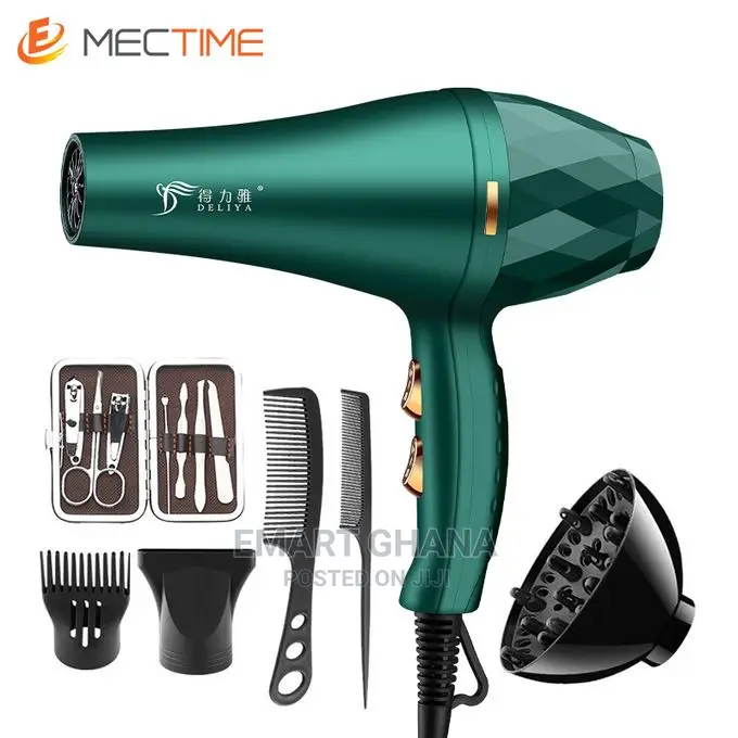 Deliya Hair Dryer Blow Dryer Hair Tools+ Nail Clipper Set 6
