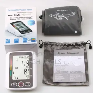 Blood Pressure Monitor Bp Pulse Health Monitor Wrist Arm Vas