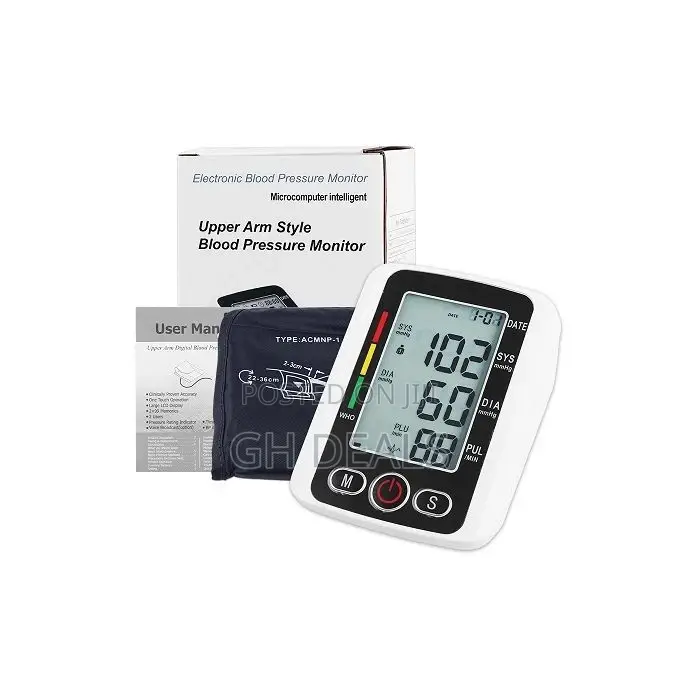 Blood Pressure Monitor Bp Pulse Health Monitor Wrist Arm Vas