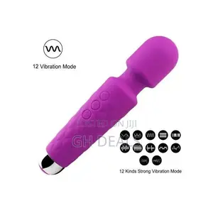 Adjustable Speed AV Magic Wand v-Ibrator Clitoris Stimulator