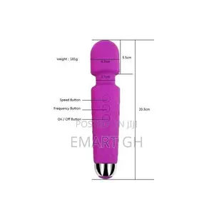 Adjustable Speed AV Magic Wand v-Ibrator Clitoris Stimulator