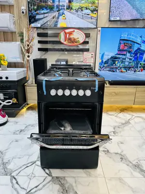 Best and Ultra Modern Black Design Gas Cooker 50/55 4burner