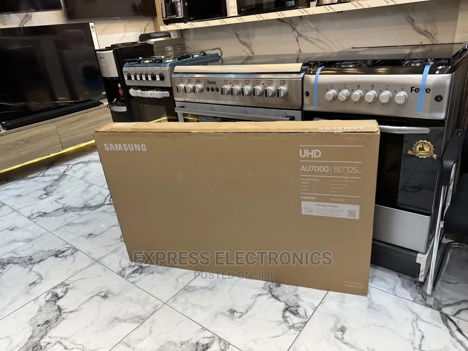 Samsung UHD HDMI and Order Audio Video 50”Au7000