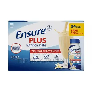 Ensure Plus Vanilla Nutrition Shake, 24 Pk