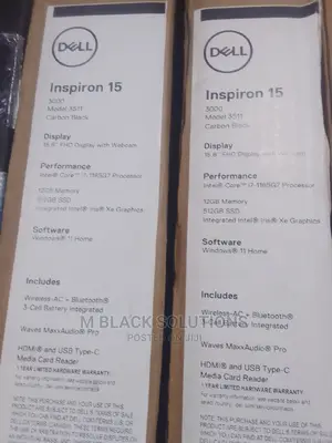 New Laptop Dell Inspiron 15 12GB Intel Core I7 SSD 512GB