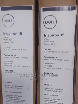 New Laptop Dell Inspiron 15 12GB Intel Core I7 SSD 512GB