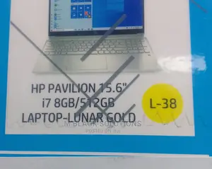 New Laptop HP Pavilion 15 8GB Intel Core I5 SSD 512GB