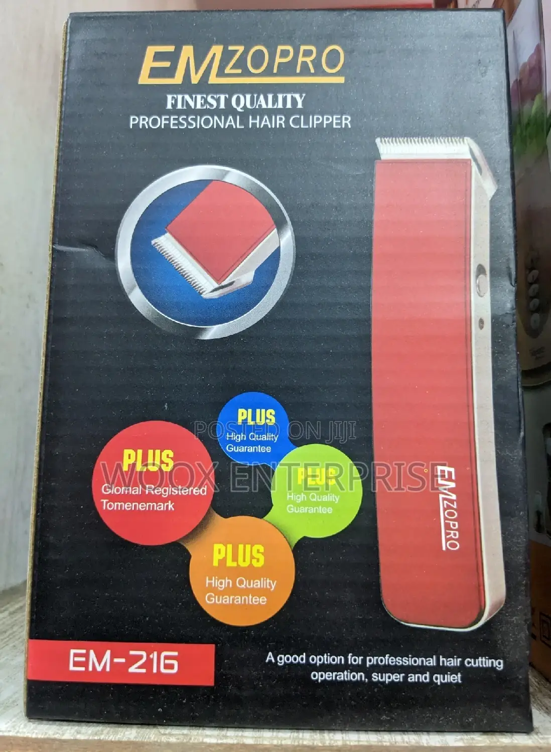 Emzopro Barbering Machine (Rechargeable)
