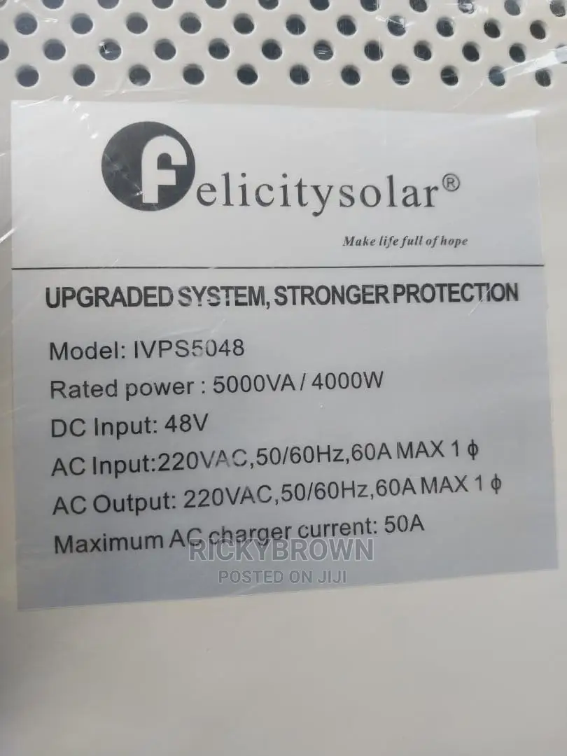 48V 5kva Felicity Power Inverter