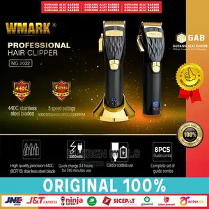 Five Speed Levels Wmark All Metal Hair Clipper