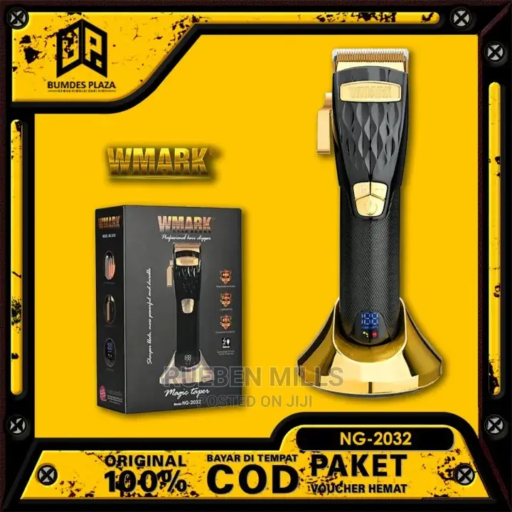 Five Speed Levels Wmark All Metal Hair Clipper