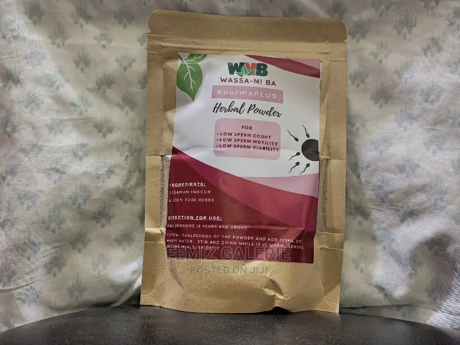 Wassa-Nii Ba Spermaplus Tea