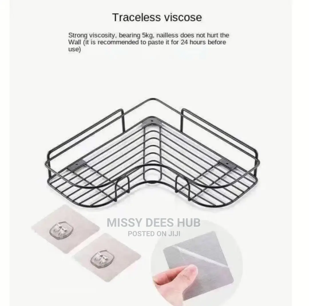 Multipurpose Adhesive Corner Rack