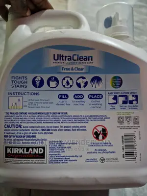 Powerful Laundry Detergent Kirkland (146 Loads)5.73liters