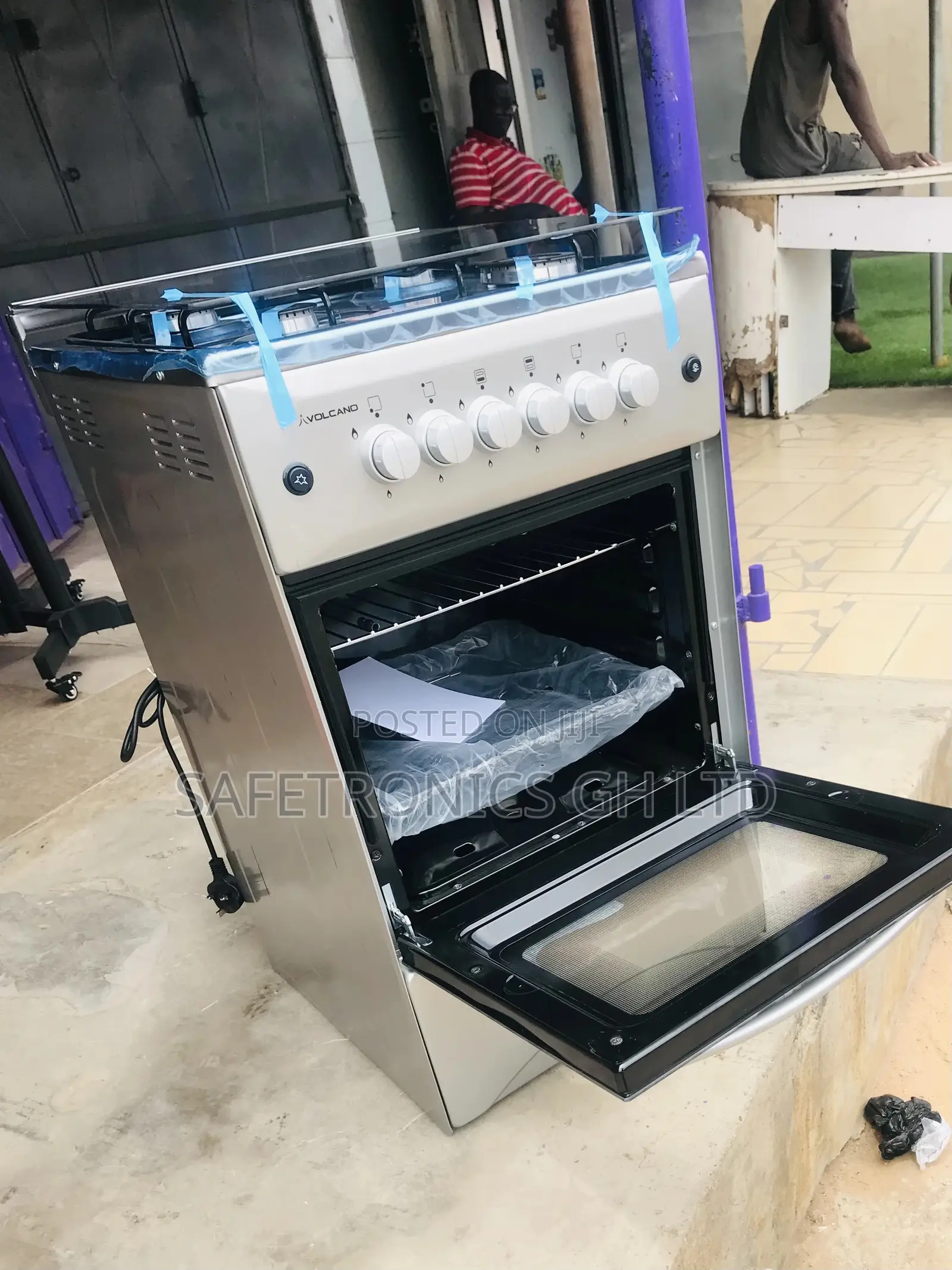 New Line 50*60 4 Gas Burner Cooker  Oven Grill