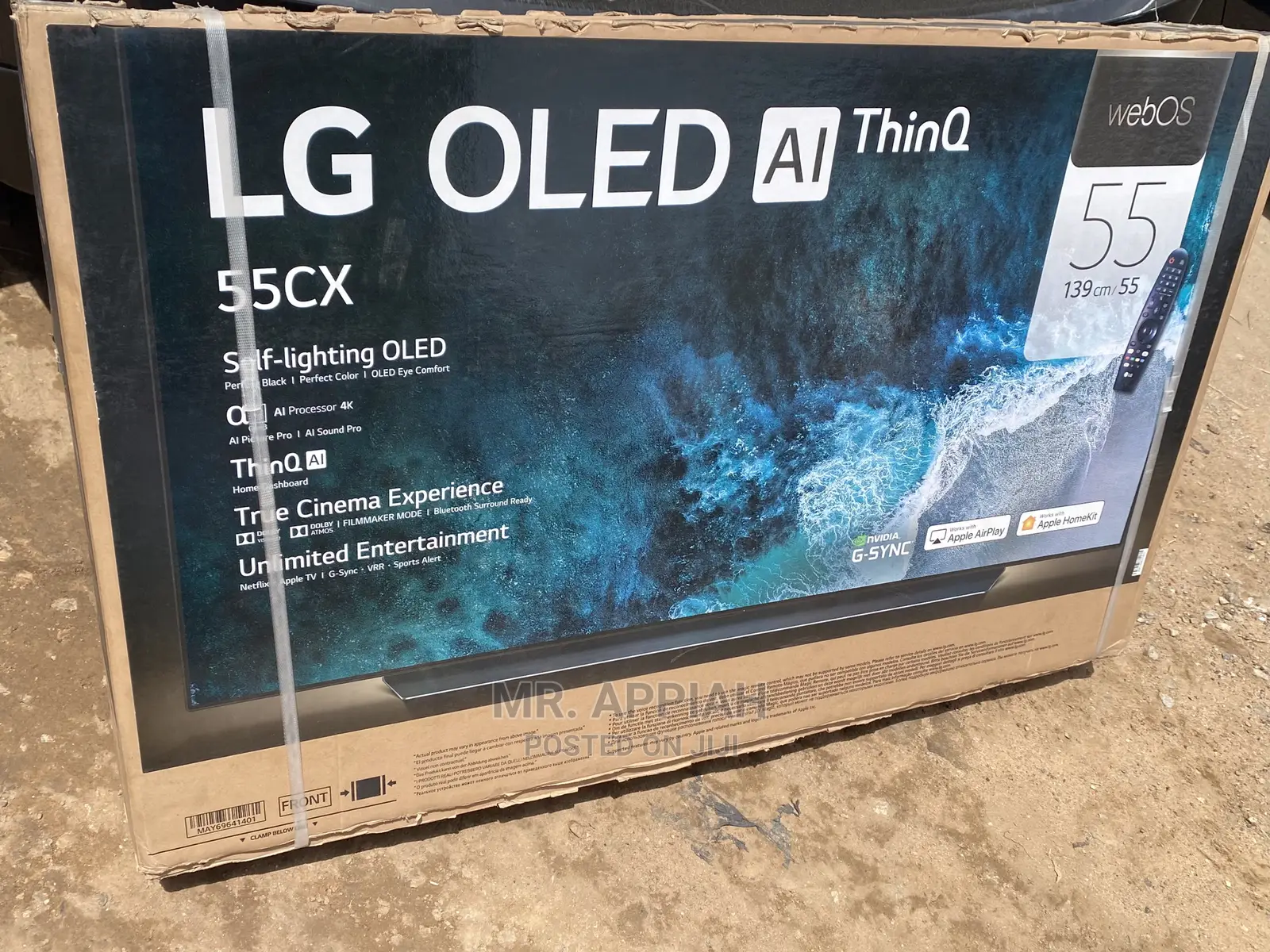 Durable and Affordable LG OLED TV 55 Inch(OLED55CXPVA)