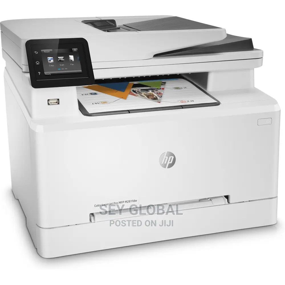 HP Color Laserjet 283fdn Print Scan Copy Fax Adf Network