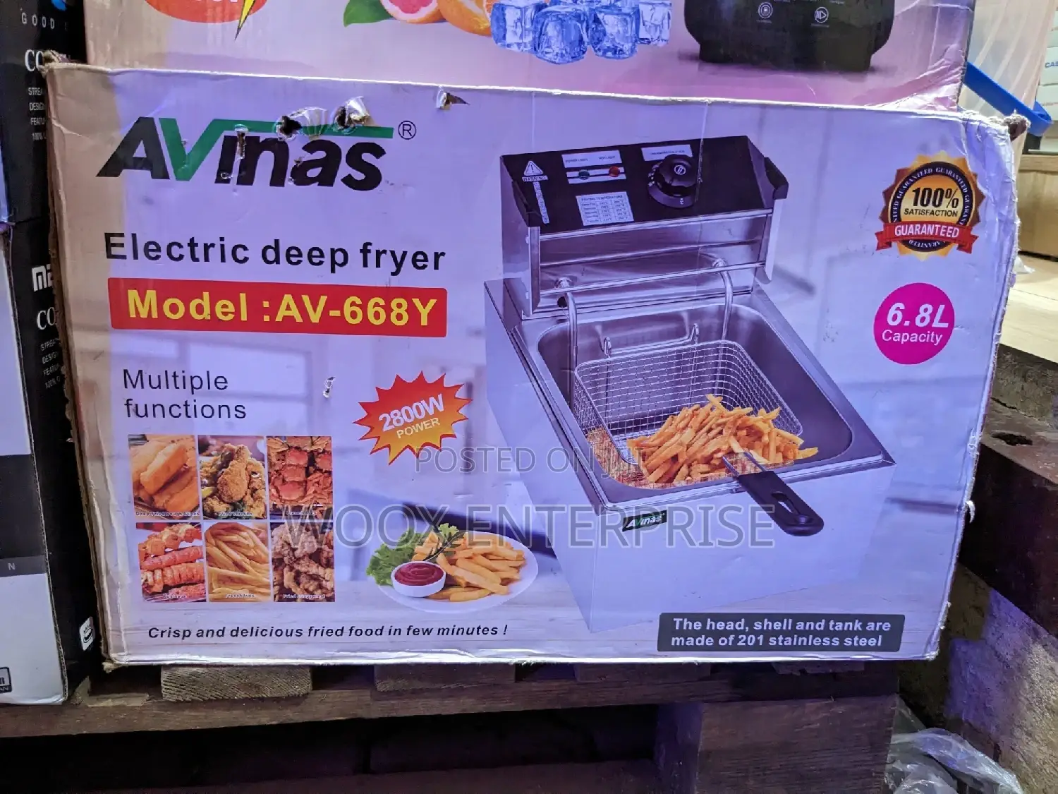 Avinas Deep Fryer (6.8L)