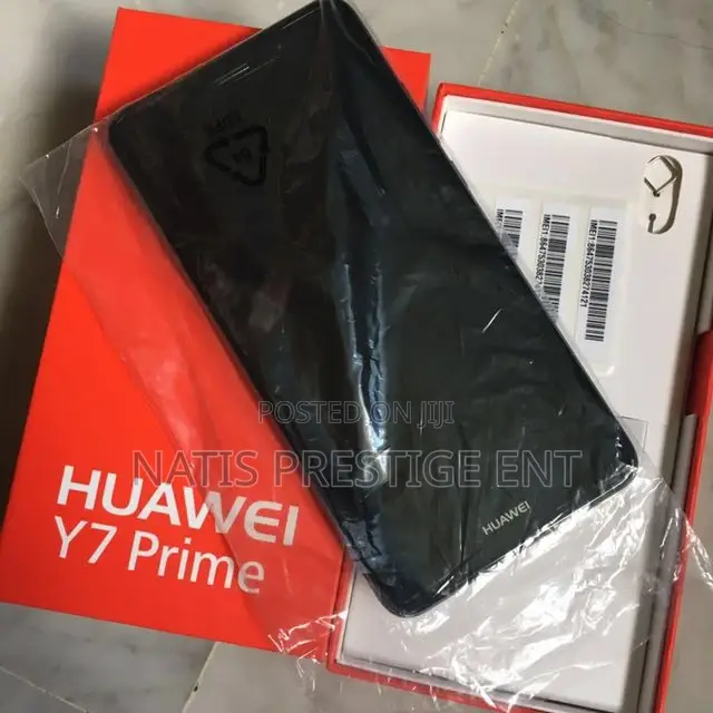 New Huawei Y7 Prime 2019 32 GB Silver