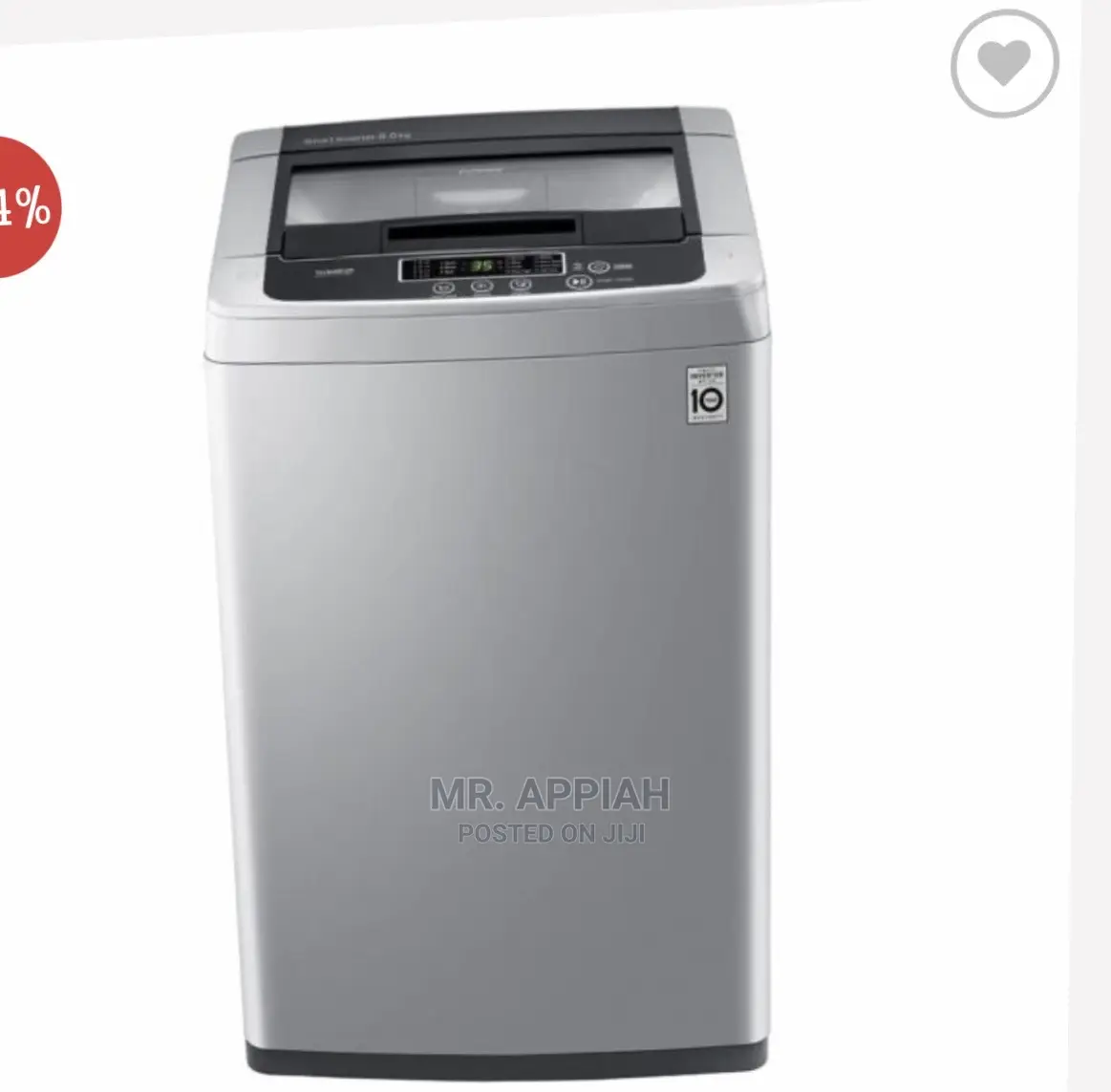Original LG T9585NDHVH 9kgtop Load Washing Machine Available