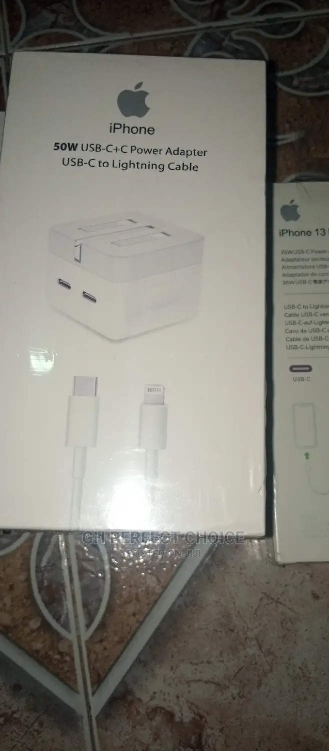 50W USB Type C iPhone Fast Charger