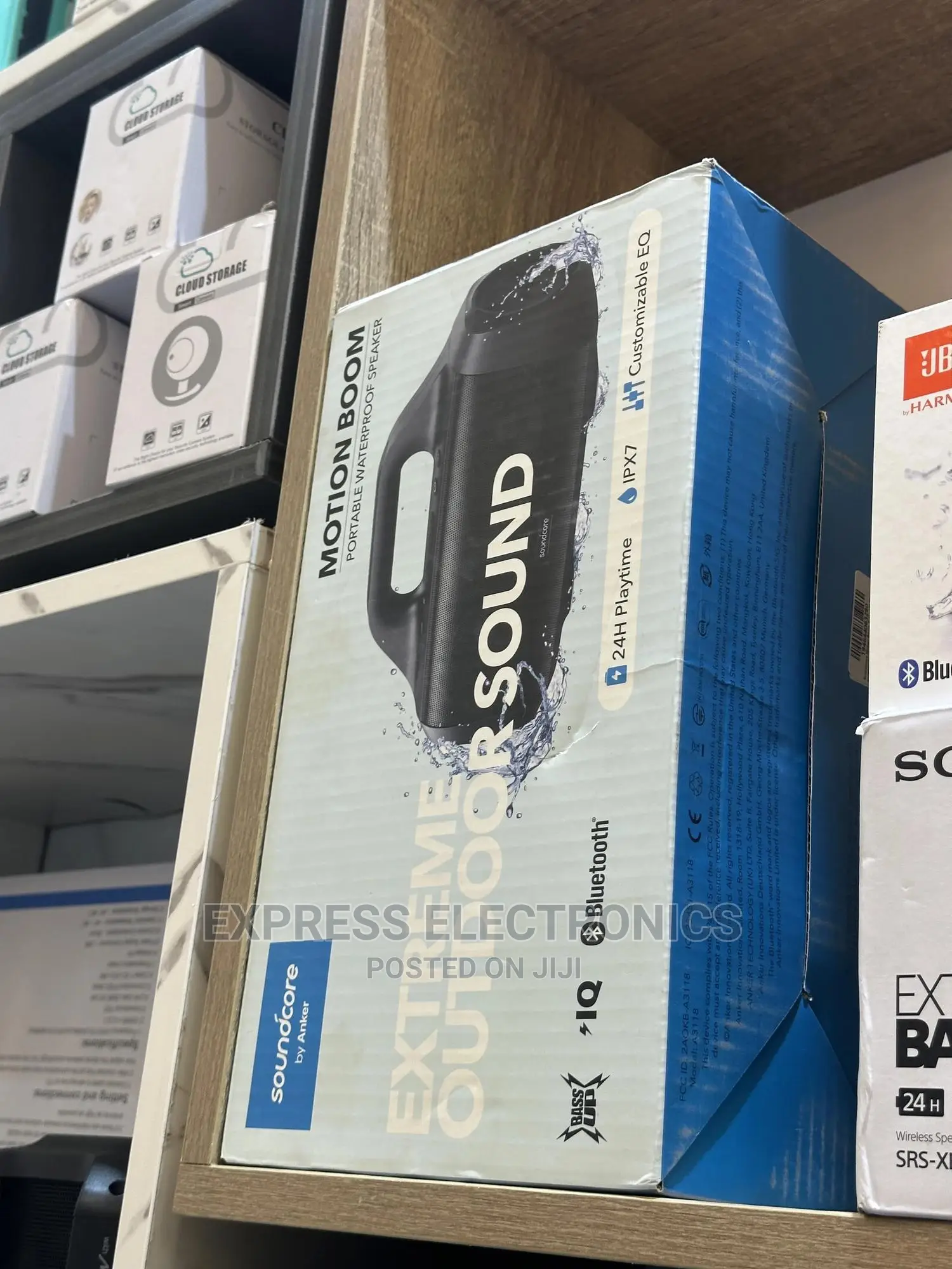 Eco Friendly And Beautiful Design Motion Boom Bluetooth
