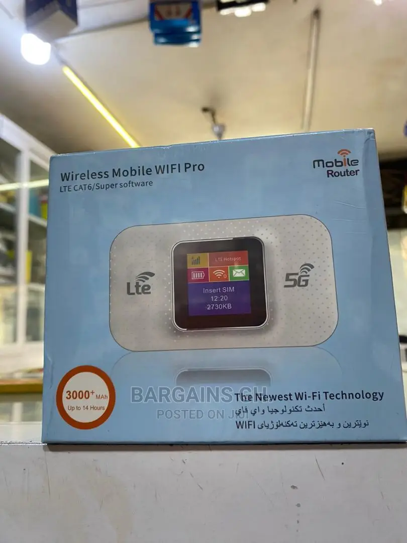 Universal 4g/5g Wifi With Led Screen