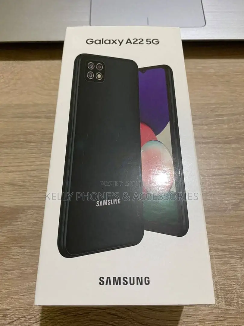 New Samsung Galaxy A22 5G 128 GB Black