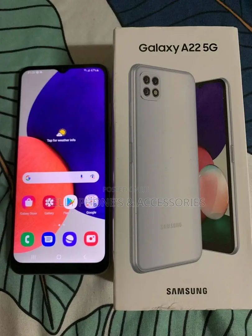 New Samsung Galaxy A22 5G 128 GB Black