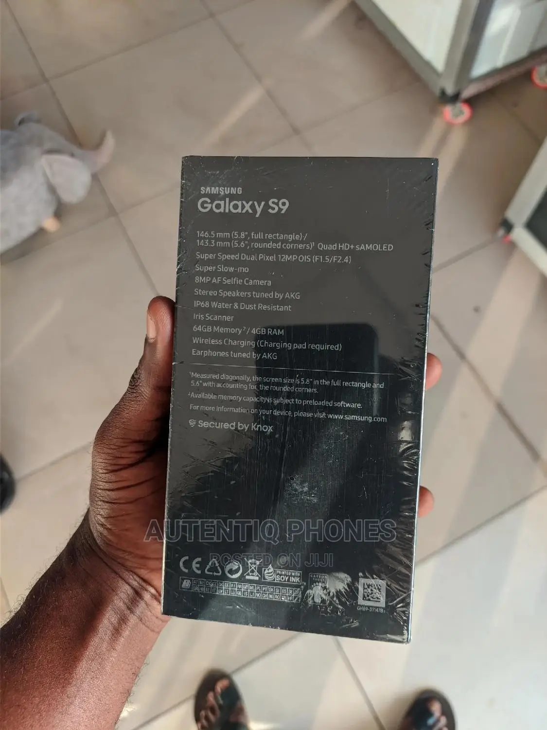 New Samsung Galaxy S9 64 GB Gray