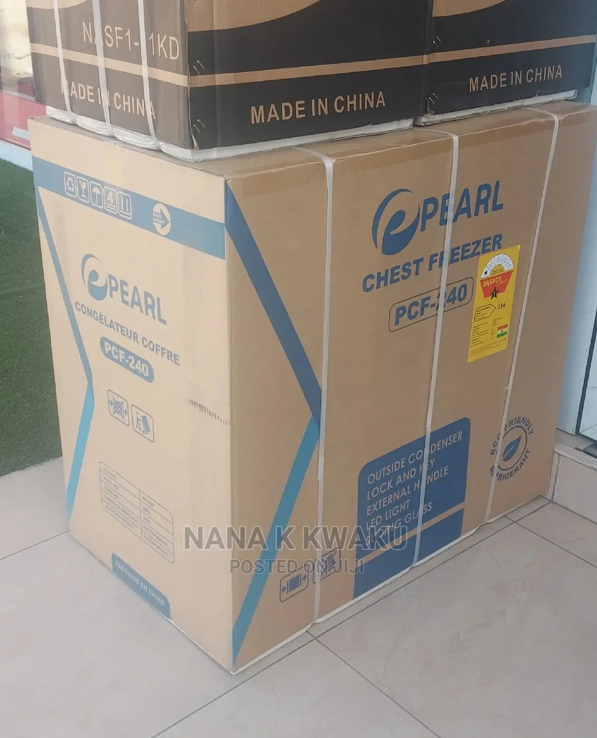 Aquahdaz/Pearl 200litres Chest Freezer