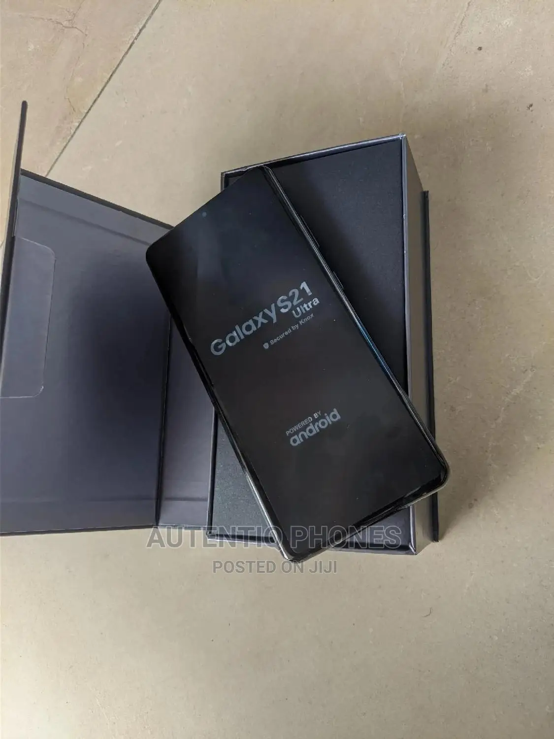 New Samsung Galaxy S21 Ultra 5G 128 GB Black