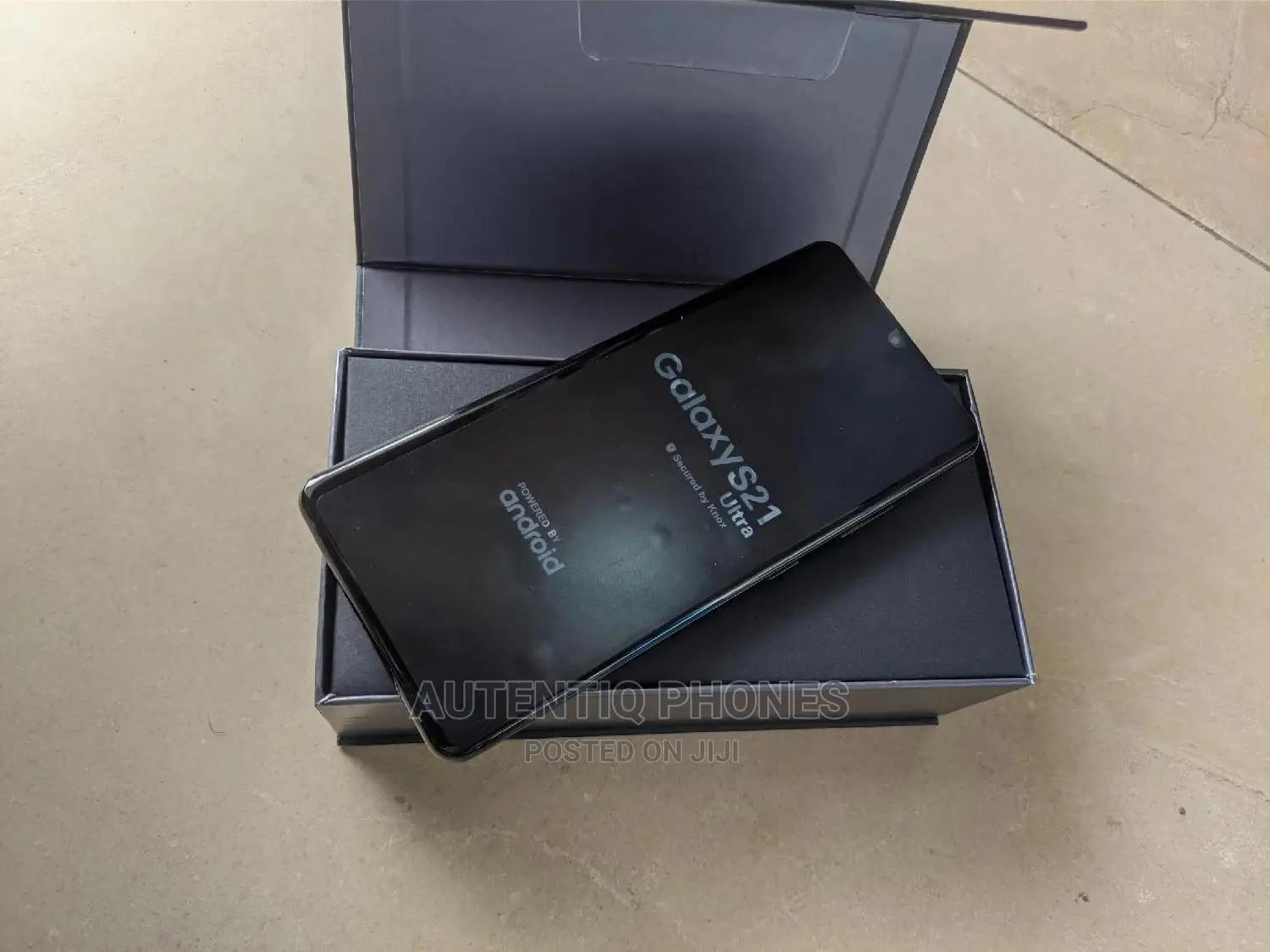 New Samsung Galaxy S21 Ultra 5G 128 GB Black