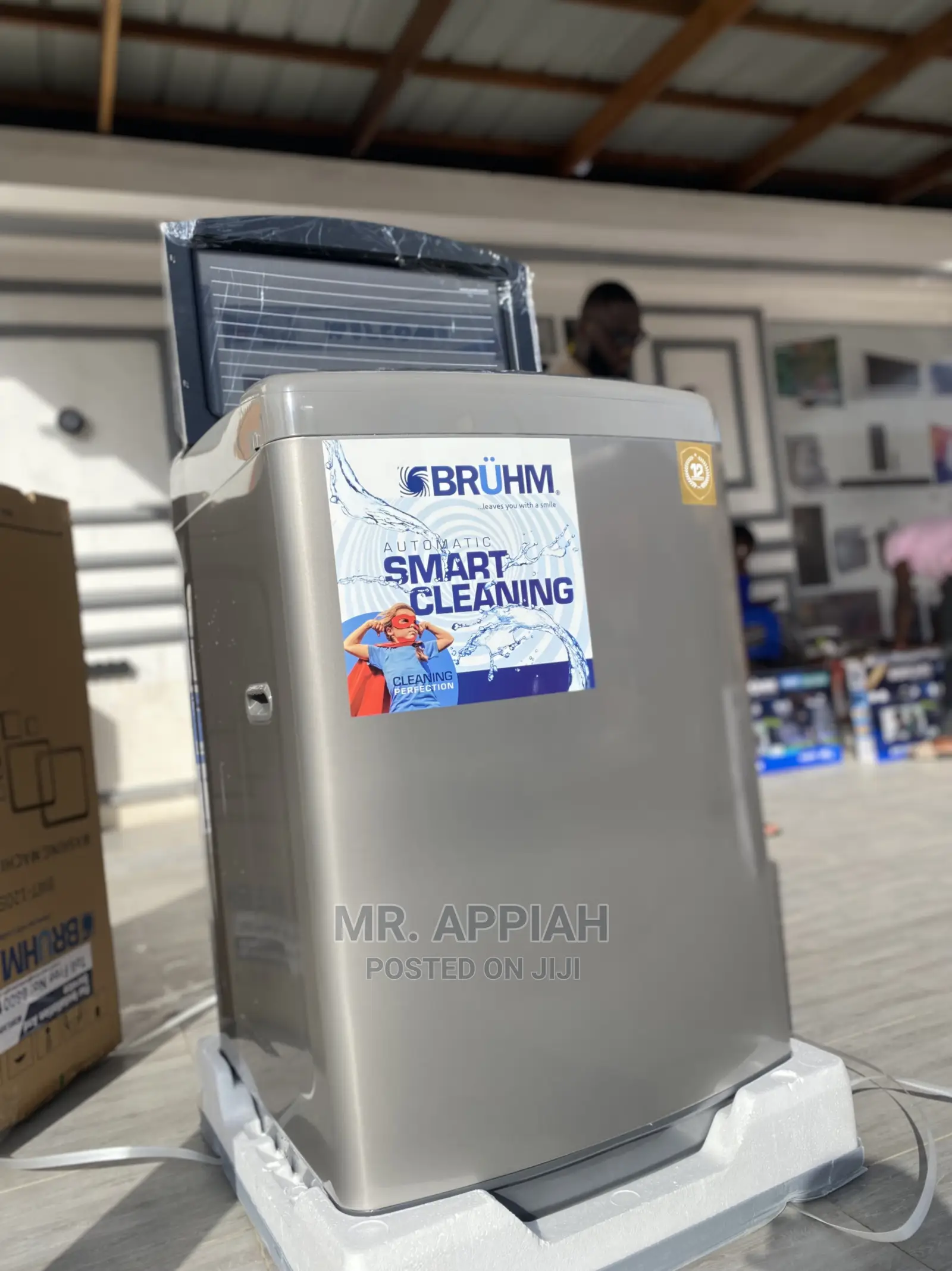 Quality Yet Affordable 12kg Bruhm Washing Machine BBWT-120SG
