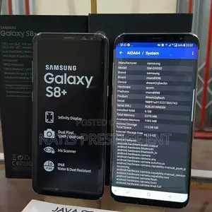 New Samsung Galaxy S8 Plus 64 GB Black